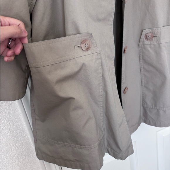 TOWNE LONDON FOG MID TRENCH COAT - Picture 3 of 13